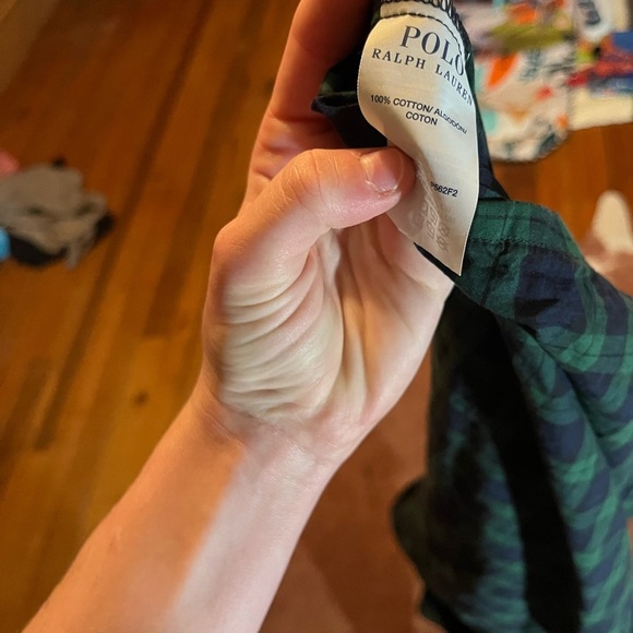 Men's Polo Ralph Lauren sleep Flannel 
size large 
100% cotton - Picture 6 of 6